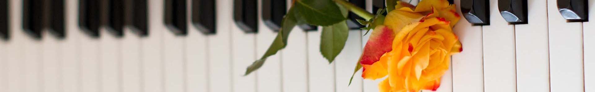 バラとピアノ